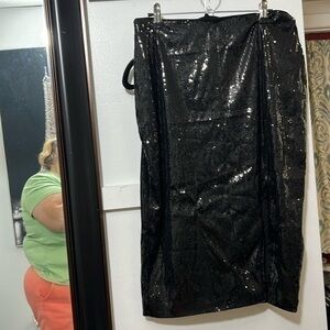 In tempo  size, large full glam skirt